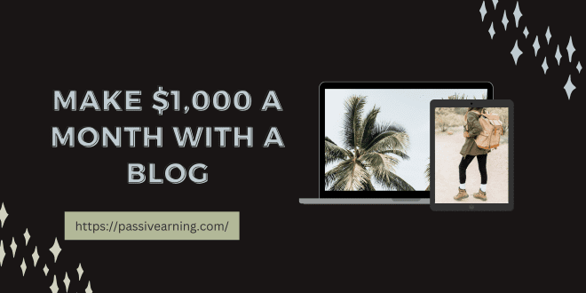 Can You Make $1,000 a Month with a Blog?
